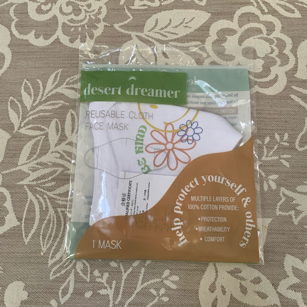 NWT face mask FREE WITH BUNDLE never used